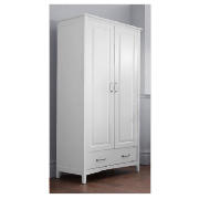 Stockholm Double Wardrobe, White