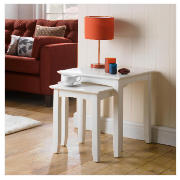 Nest Of 2 Tables, White