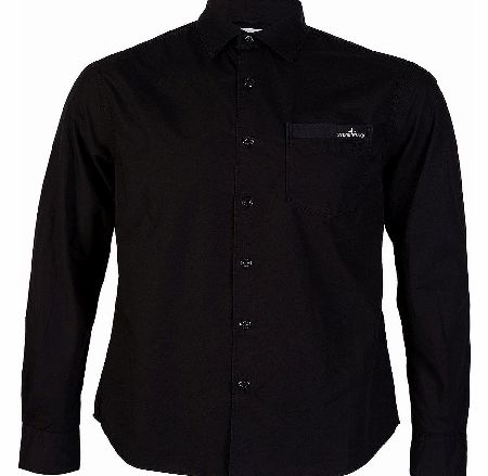 Stone Island Button Up Shirt Black