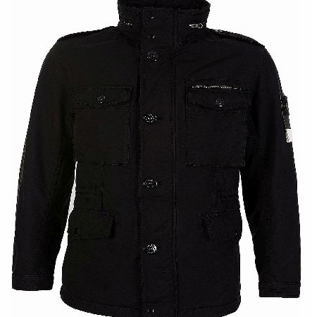 Stone Island David TC Black Jacket