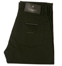 Stone Island Denims Black Cotton Button Fly Straight Leg Jeans