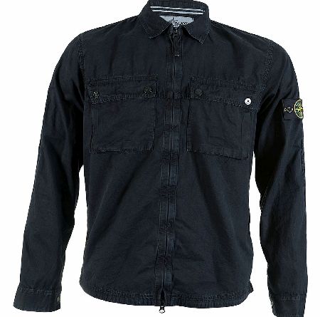 Stone Island Overshirt Jacket Navy