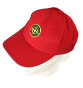 Stone Island Red Baseball Cap