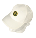 Stone Island White Baseball Cap