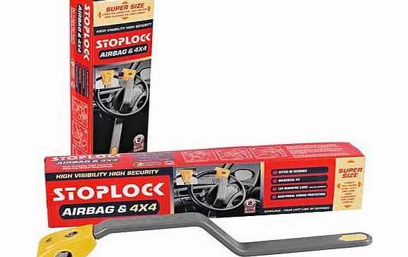 Stoplock Airbag 4x4 Steering Wheel Lock