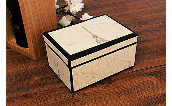 Beautiful Hand Crafted Paris Themed Designer Jewellery Storage Box