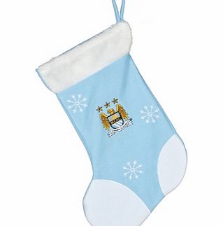 Manchester City Santa Stocking `1006- MAN CITY