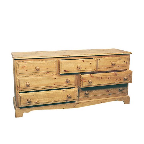 Stratford Pine Stratford Lowboy Pine Chest Of Drawers (7