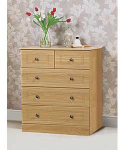 Stratford RA 3 Wide 2 Narrow Drawer Chest