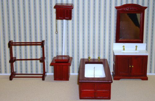 Streets Ahead Dolls House Bathroom Furniture