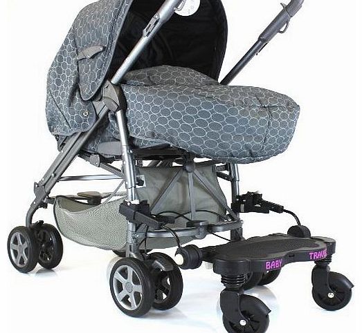 STROLLER PRAM BUGGY BOARD NEW BUGGY STROLLER PRAM BOARD TO FIT MAXI-COSI LOOLA - BLACK/PINK