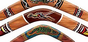 Struts Fancy Dress Australian Boomerang Cutouts Party Decorations Pk3