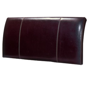 Stuart Jones Wave Leather- 5FT Leather Headboard