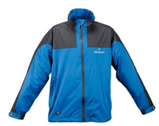 Stuburt SOFT TOUCH LIQUICELL FULL ZIP WATERPROOF JACKET BLACK/BLUE / MEDIUM