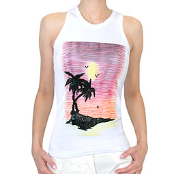 Studd Palm Tree Vest