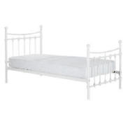 Suffolk Single Metal Bedstead- Cream