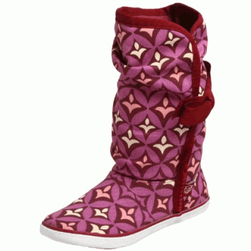 Ladies Sugar Scrunchigami Boot Burgundy