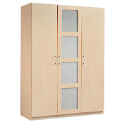 Sullivan 3 door wardrobe beech