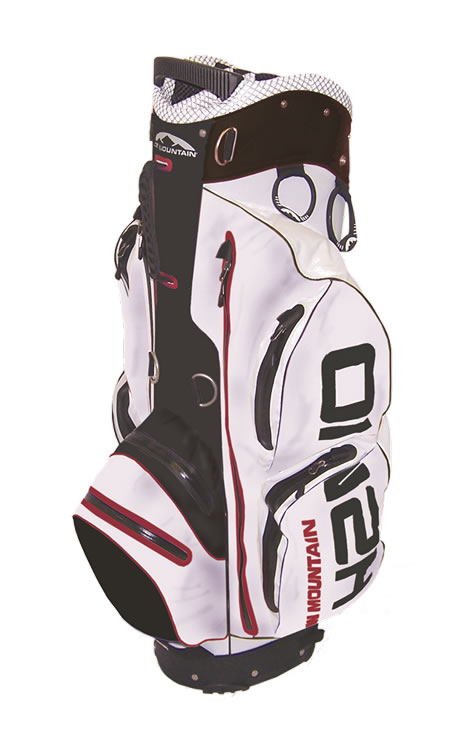 Sun Mountain H2NO Staff Cart Bag White/Black