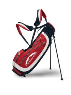 MINI STAND BAG BLACK/RED