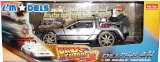 Sun Star Diecast Model De Lorean LK Railroad Version (Back To The Future part 3) in Silver
