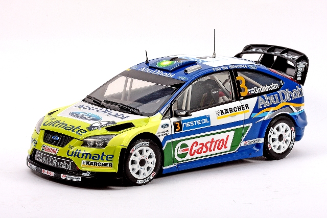 Ford Focus RS WRC BP Castrol M.Gronholm Finland