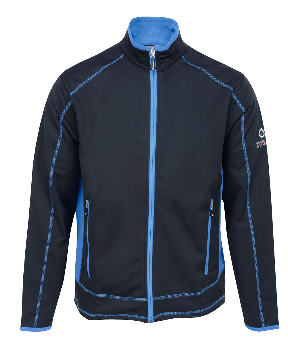 Sunderland Golf Bonded Fleece Black/Reward