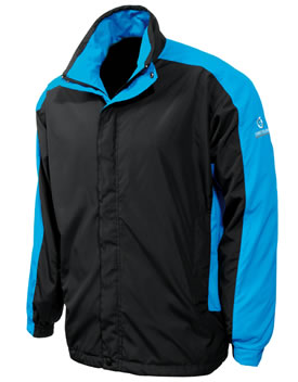 sunderland Golf Club Jacket Black/Caribbean