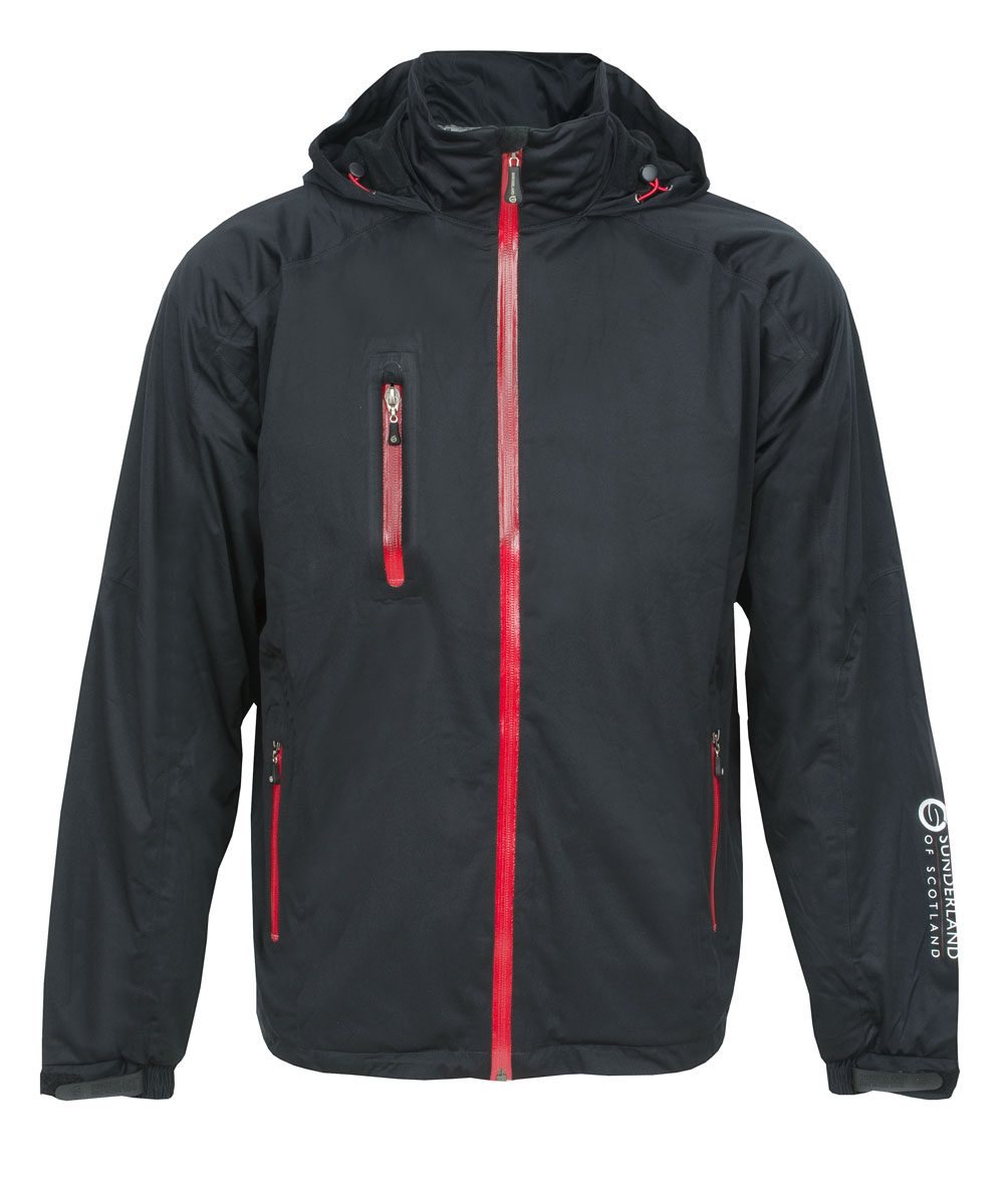 Golf WhisperDry Jacket Black/Red