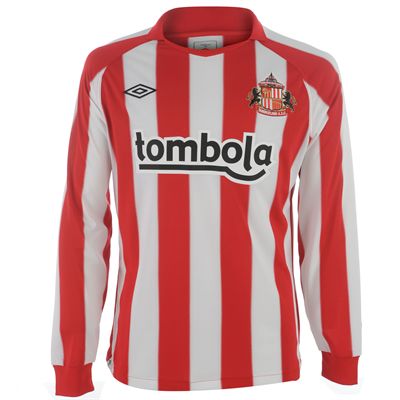 Umbro 2010-11 Sunderland Home Long Sleeve Umbro