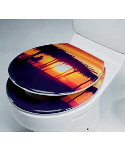 Sunset Toilet Seat