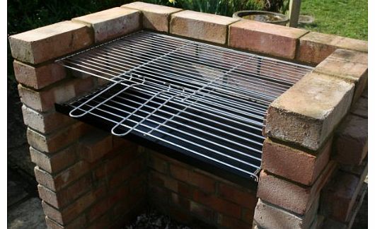 SunshineBBQs DIY BRICK CHARCOAL BBQ BARBECUE 7mm THICK GRATE 