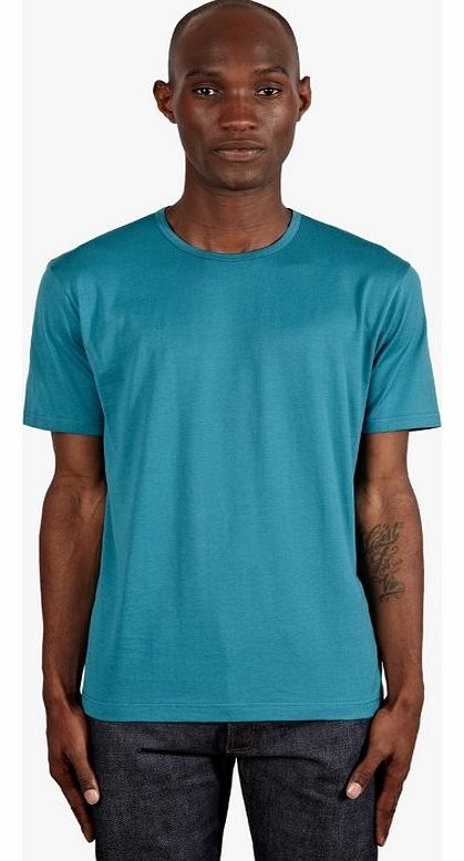 Mens Green Crew Neck T-shirt sun2200petl