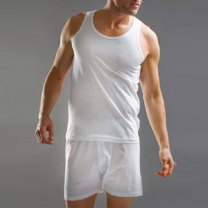 Sunspel Superfine Cotton Vest - White White XL