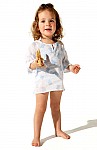 Girl` Blue Butterfly Shirt