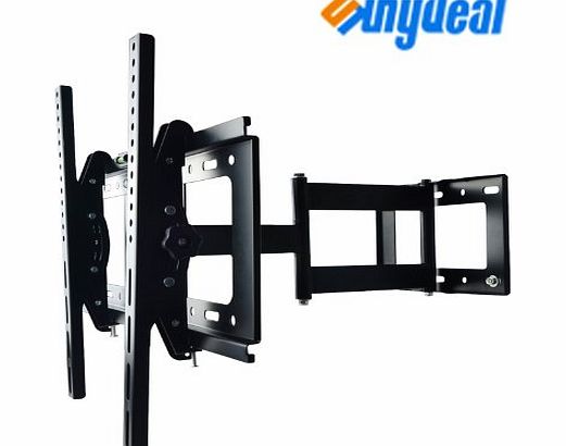 Sunydeal LCD TV Wall Mount Bracket with Full Motion Tilt 