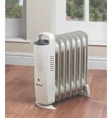 Supawarm  Thermostatic Controlled Mini Oil Filled Radiator Heater - 900 Watt