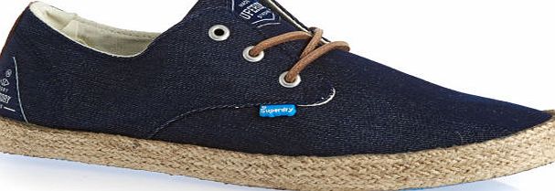 Superdry Mens Superdry Skipper Shoe Shoes - Raw Denim