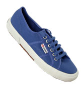 Royal Blue Canvas Trainer Shoes