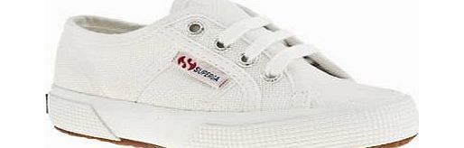 Superga white 2750 unisex toddler 2507001070