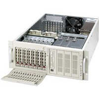 Supermicro SC742I-450 4U Beige Dual Xeon Tower 450W PSU 7 x 3.5 4 x 5.25 (Rackmountable)