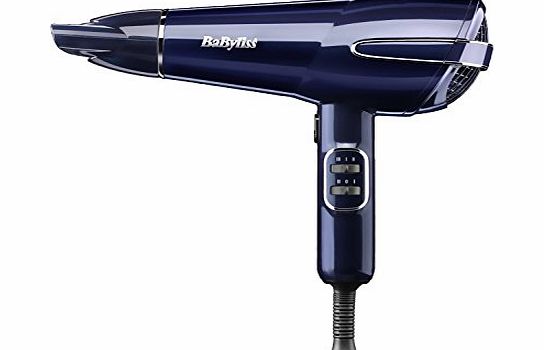 supersalestore BaByliss 5560JU Elegance Hair Dryer Presented in Metallic Blue Colour