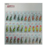 fishing lures hooks CARD OF 30 x 6CM SOFT BAITS (LW0012)