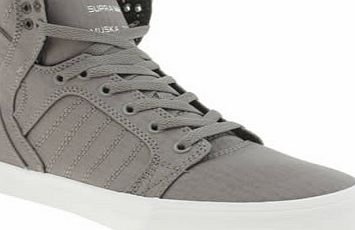 Supra Grey Skytop Trainers