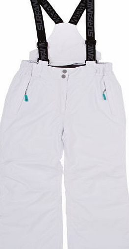 Surfanic Ella Girls Snow Pants - White