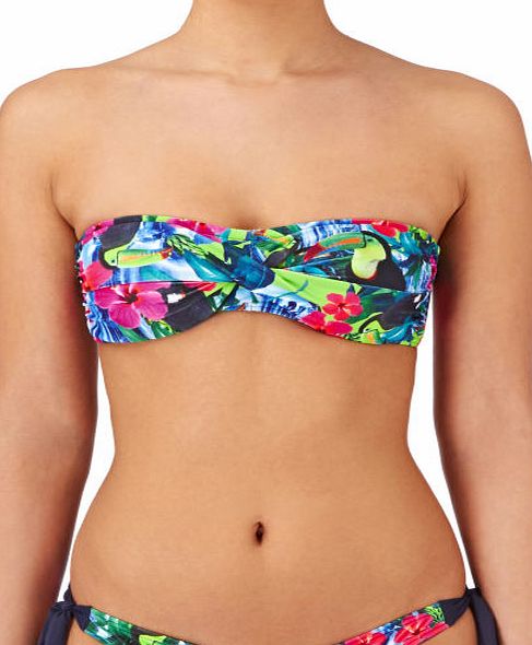 Surfdome Womens Surfdome Keri Cove Bikini Top - Toucan