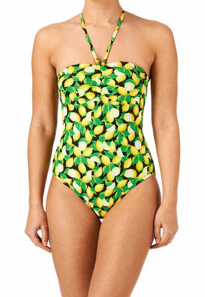 Surfdome Womens Surfdome Kouloura Swimsuit - Citron