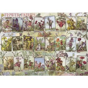 Susan Prescot Games Flower Fairy Alphabet Jigsaw 1000 Piece Jigsaw Puzzle