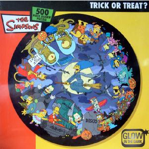 Glow in the Dark Trick or Treat 500 Piece Jigsaw Puzzle