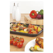 42cm Vitreous Enamel Baking Tray